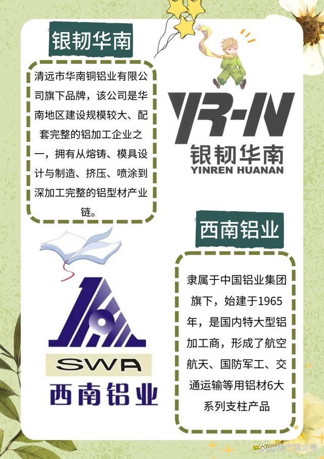 铝材品牌十大名牌排名彩神(图3)