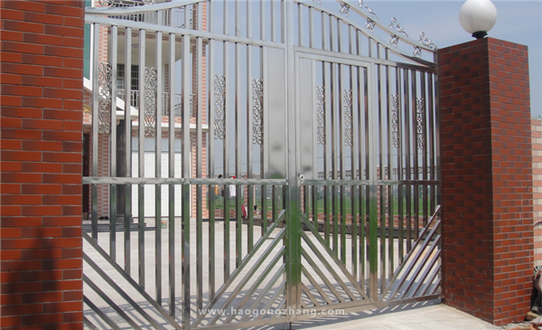 彩神不锈钢门品牌 不锈钢院墙门推荐